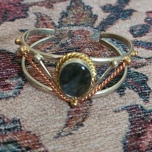 Artisan labradorite cuff